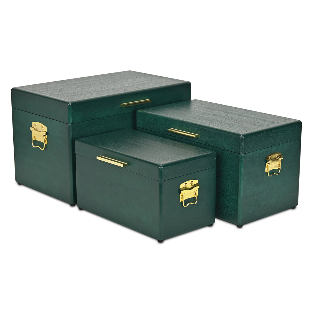 6146-3 - Sable Set of 3 Trunks