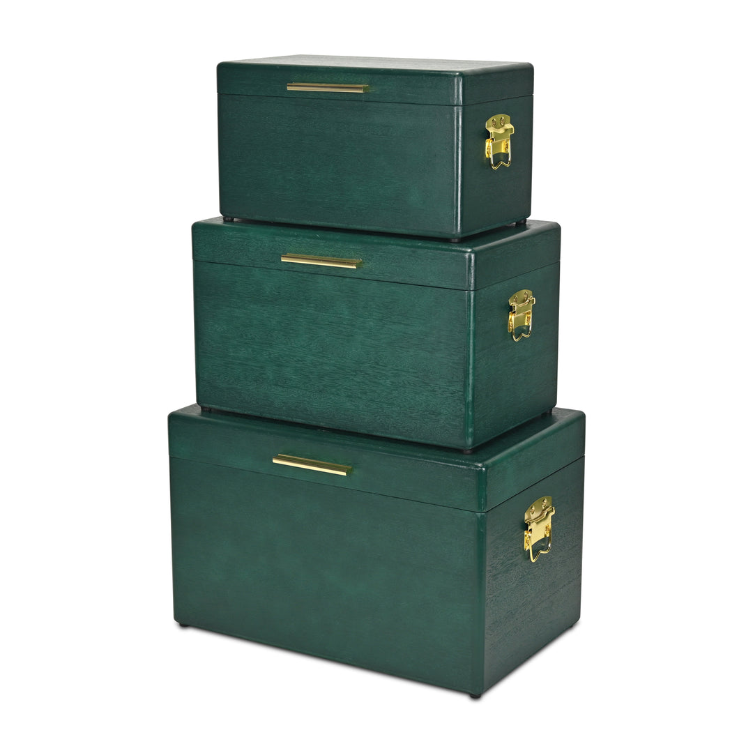 6146-3 - Sable Set of 3 Trunks