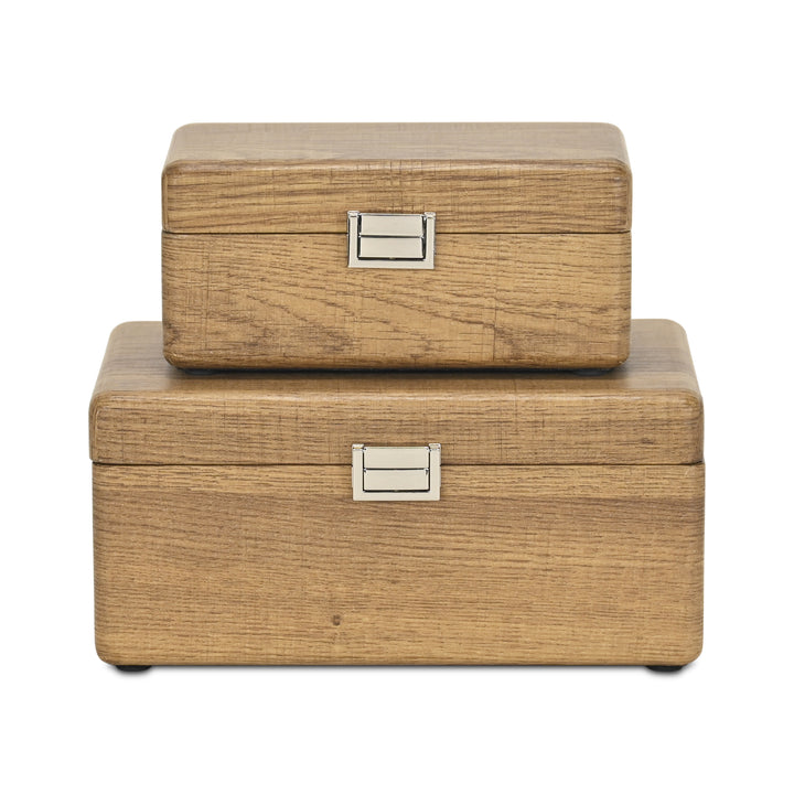 6148-2BR - Sable Set of 2 Boxes - Brown