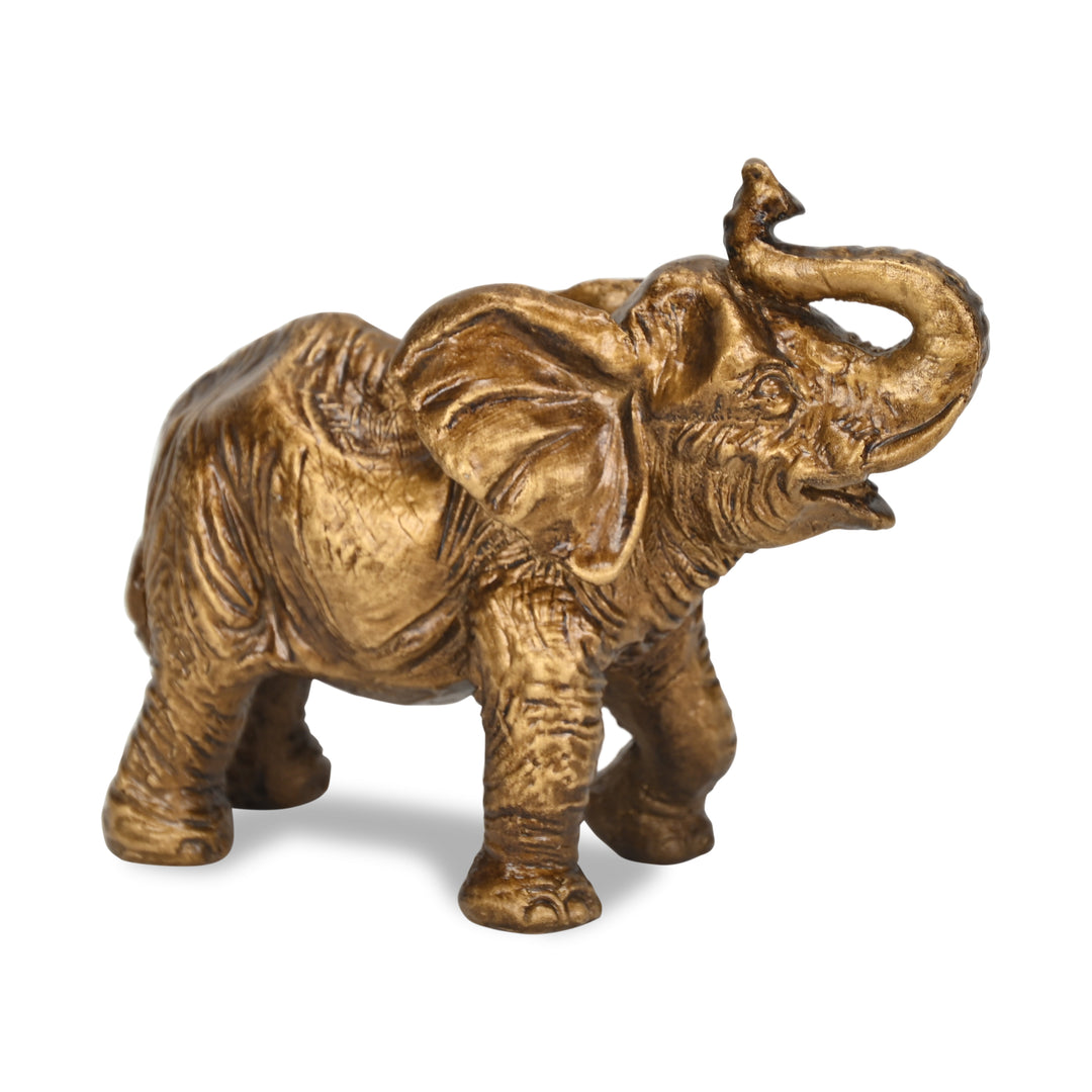 6152GD - Bovira Resin Elephant