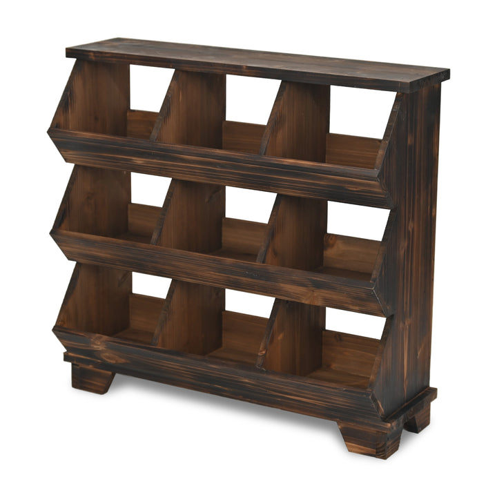 6161BR - Linden 9 Pocket Table Shelf