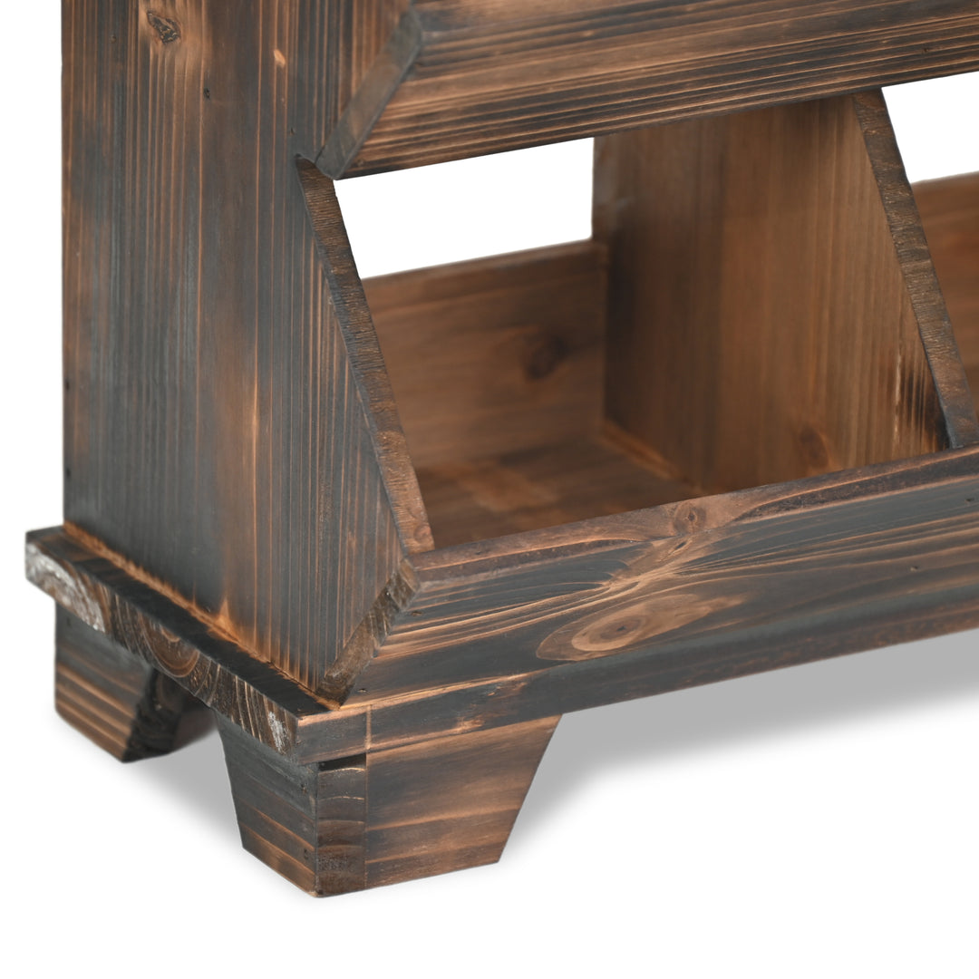 6161BR - Linden 9 Pocket Table Shelf