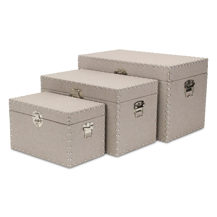 FP-3855-3 - Isra Gray Linen Trunks