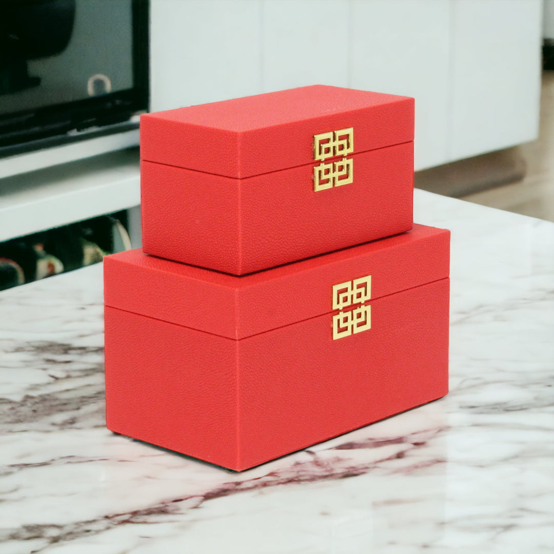 FP-3981-2R - Halona Red Happiness Boxes