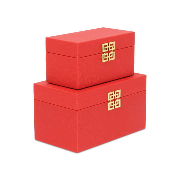 FP-3981-2R - Halona Red Happiness Boxes