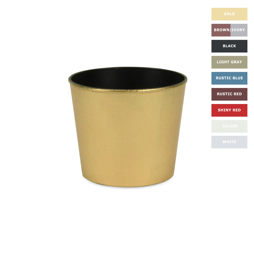 PP-104 - 6" Round Plastic Pot