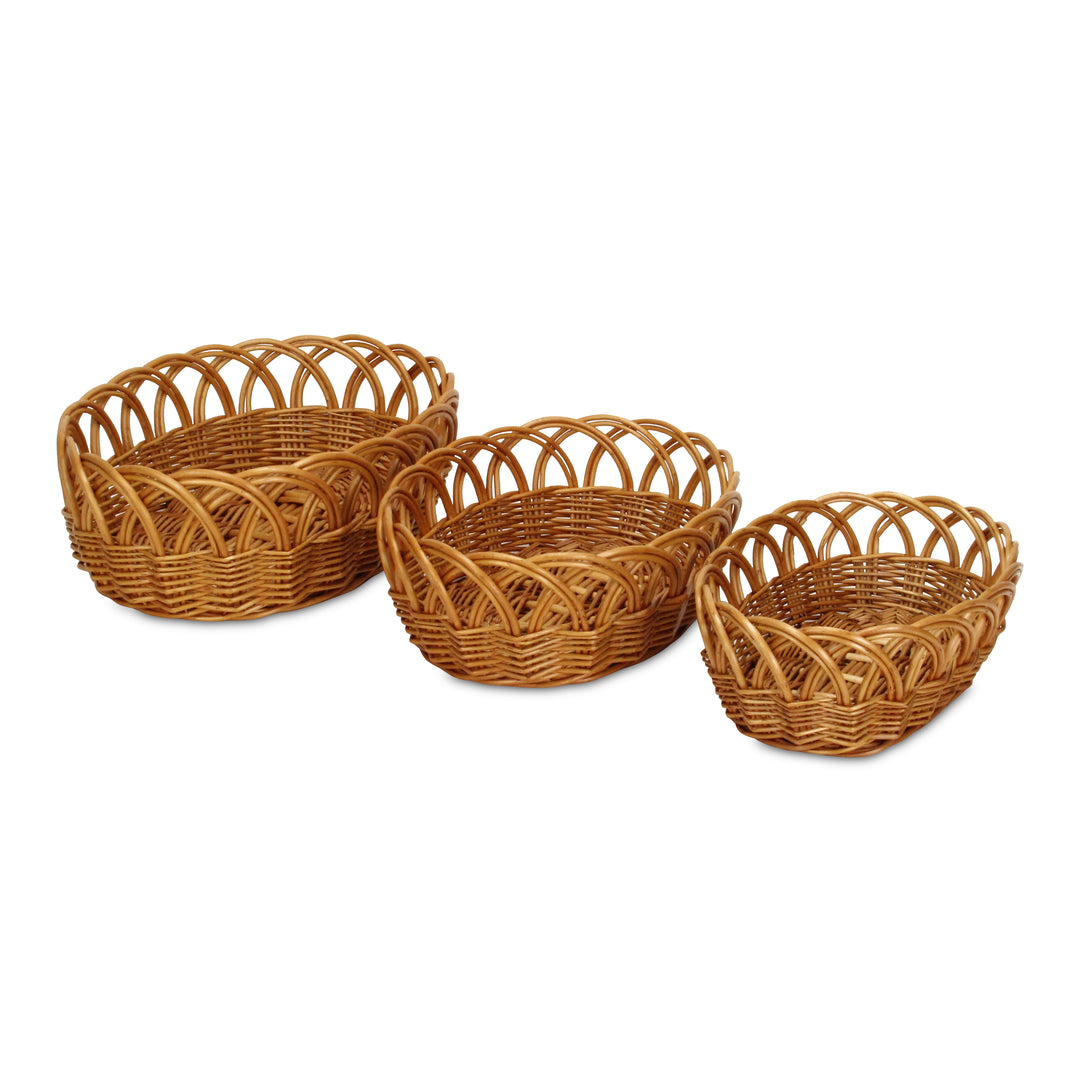 UW-9109OV-3SL - Accalia Oval Basket Set