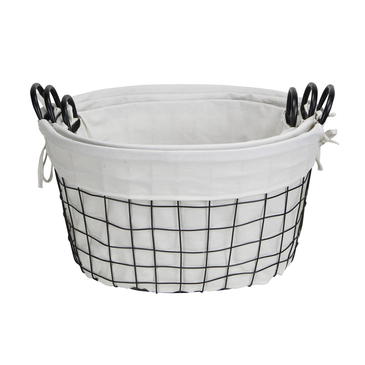 16S001-3 - Esker Oval Basket Set