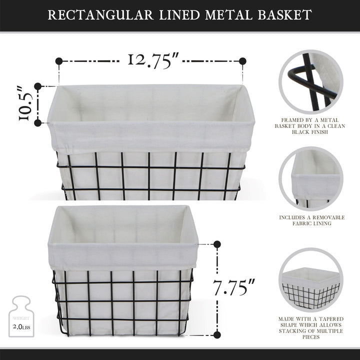 16S003 - Esker Tapered Square Basket