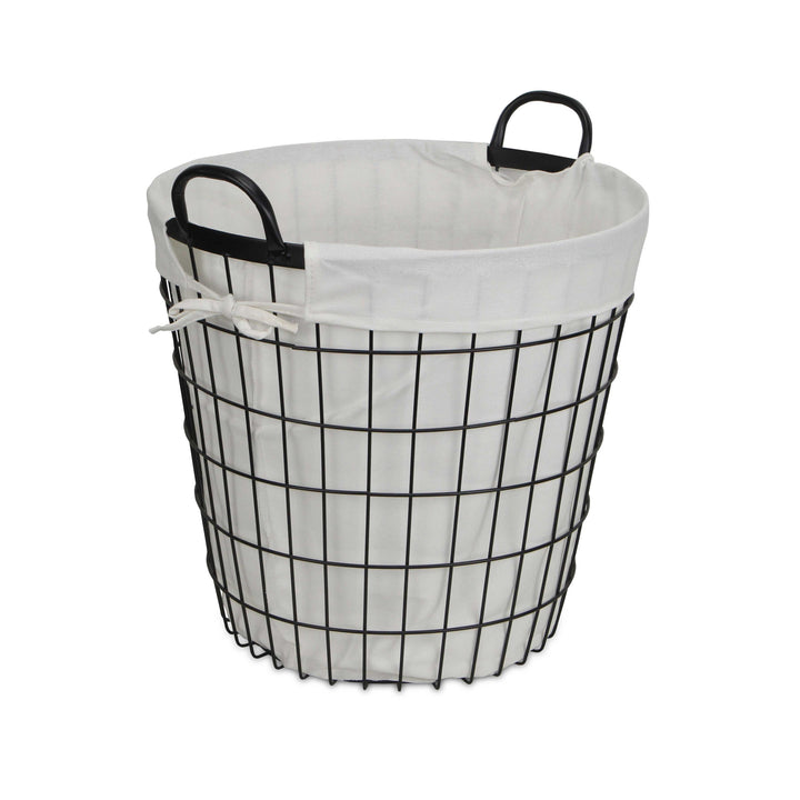 16S004 - Esker Lined Round Basket