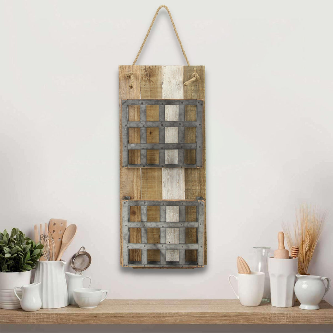 4673 - Fennic Metal Wall Storage