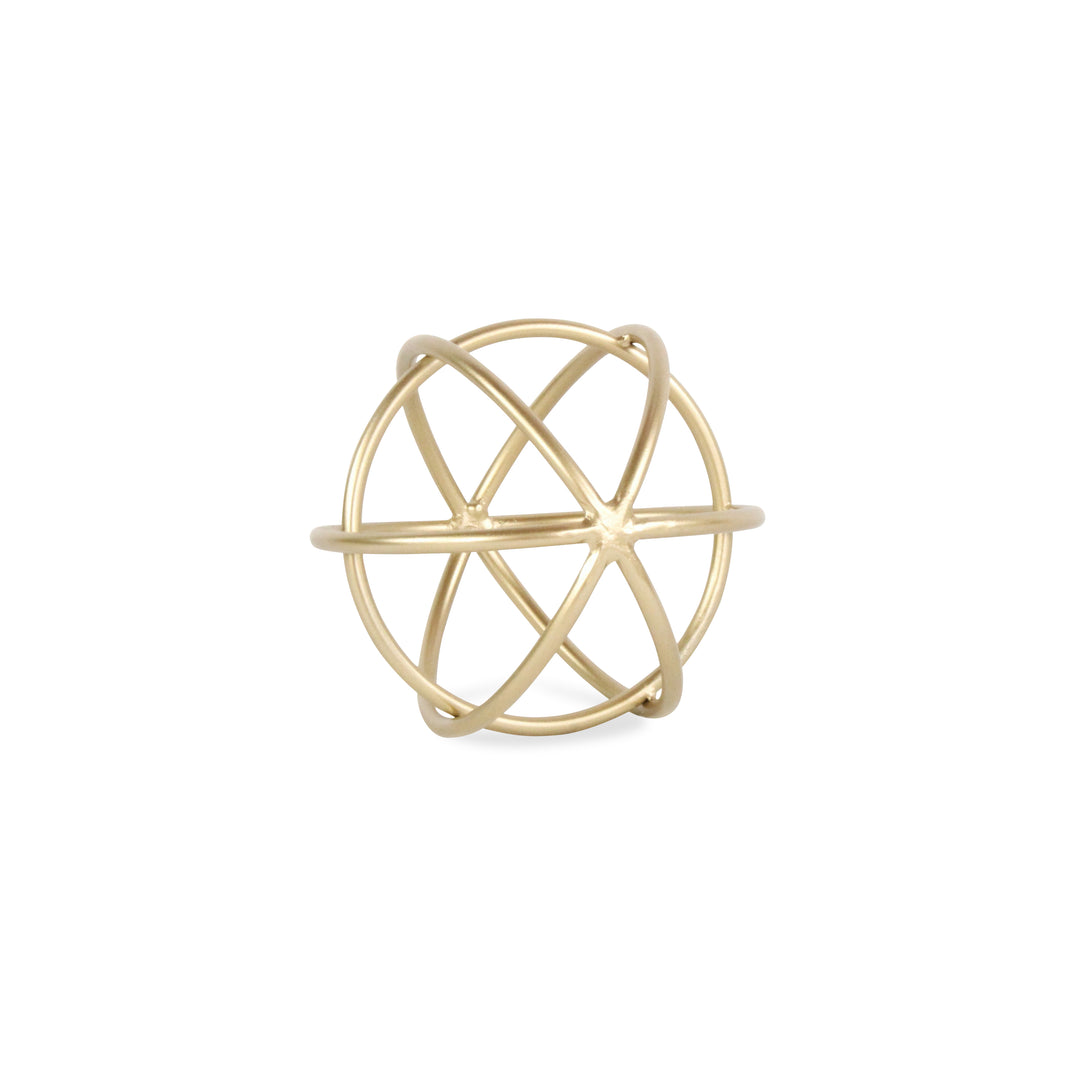 4720S - Thayer Gold Orb Décor - Small