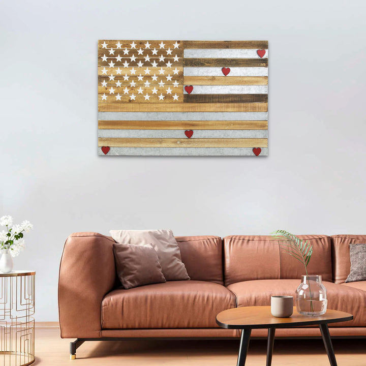 4782 - Tellur Wood & Metal US Flag