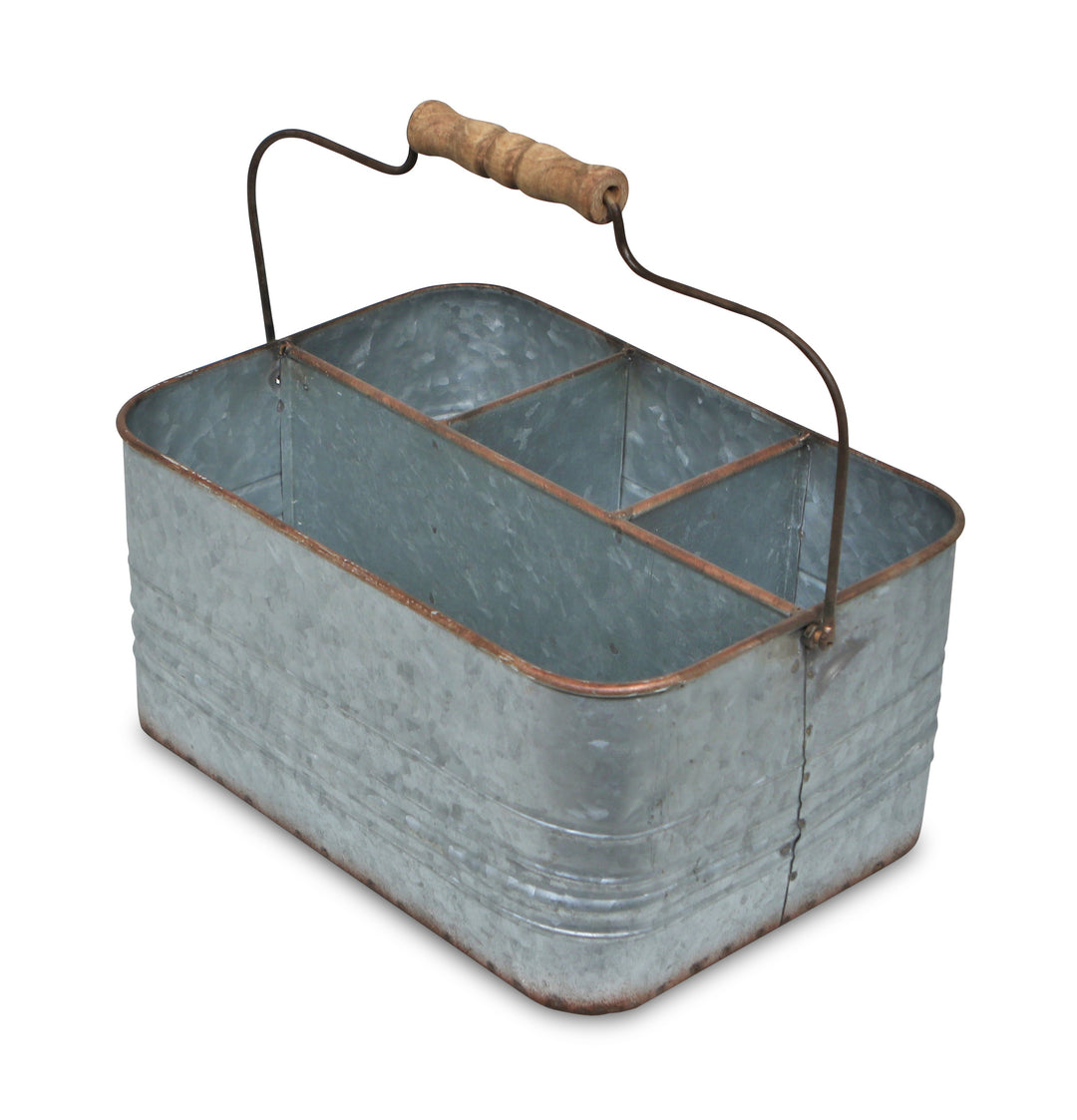 4863 - Melora Galvanized Caddy