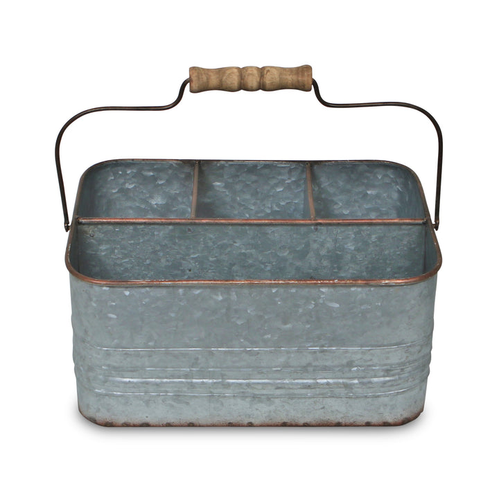 4863 - Melora Galvanized Caddy