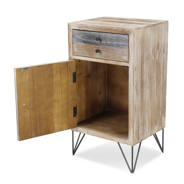 4904 - Caelu Wood Side Table