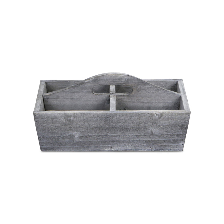 4939GW - Petron Tapered Wood Caddy - Gray