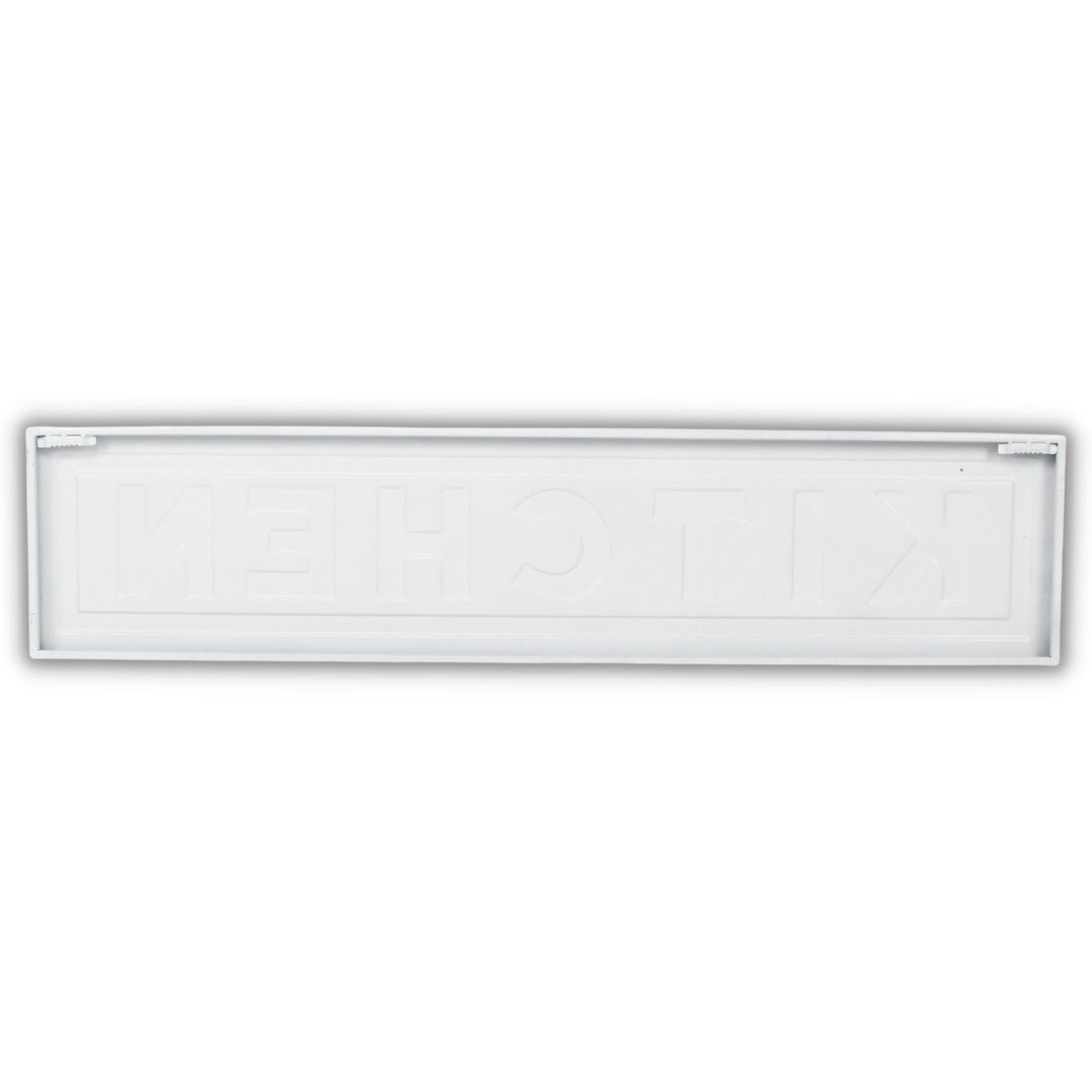 5000R-WT - Callo White "Kitchen" Sign