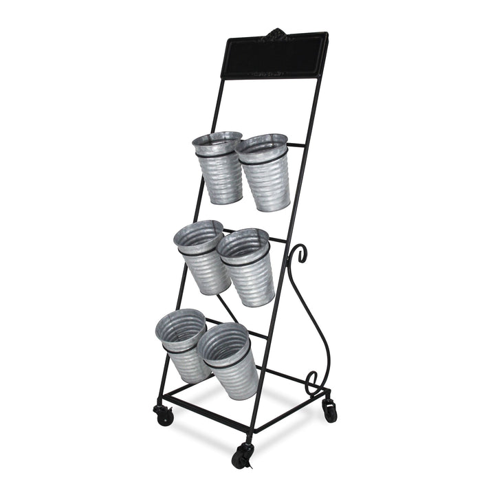 5032 - Kalila 6 Pot Rolling Cart