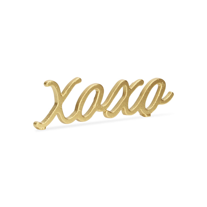 5035GD - Milena "XOXO" Cast Iron Decor