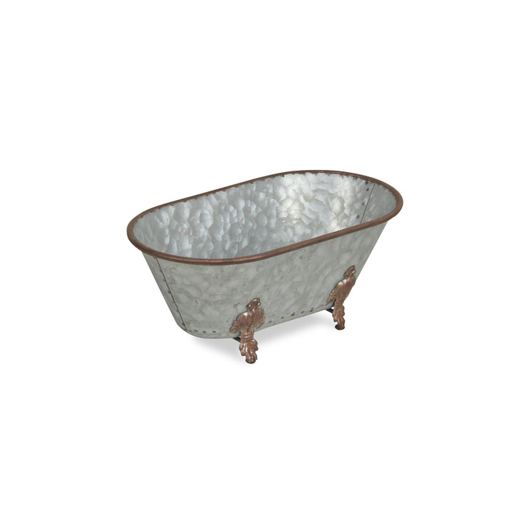 5129L-GV - Lavande Galvanized Tub Decor