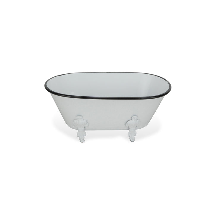 5129L-W - Lavande White Tub Decor