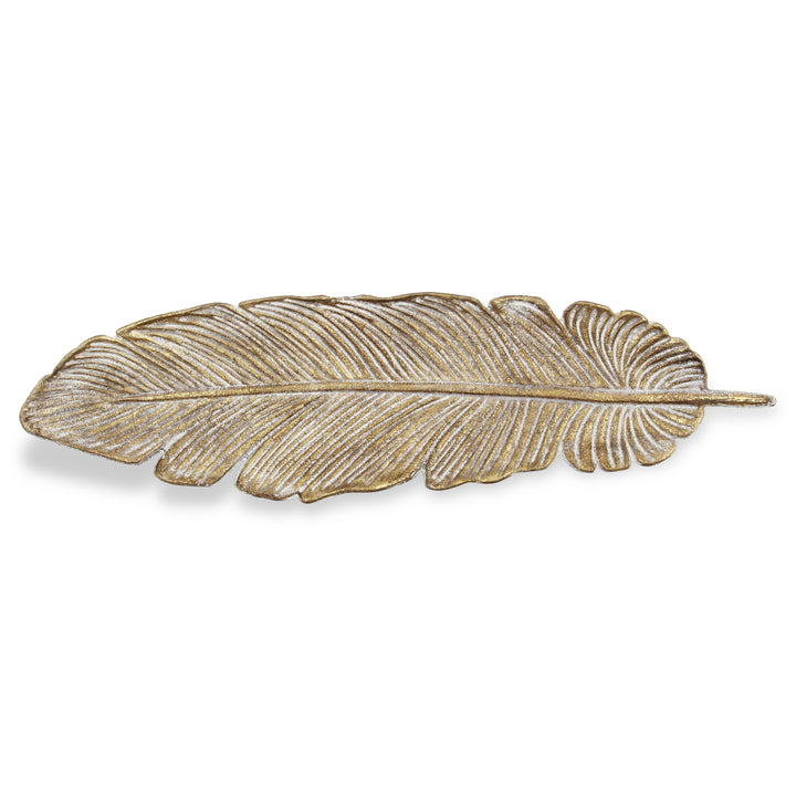 5171 - Eben Gold Cast Iron Feather