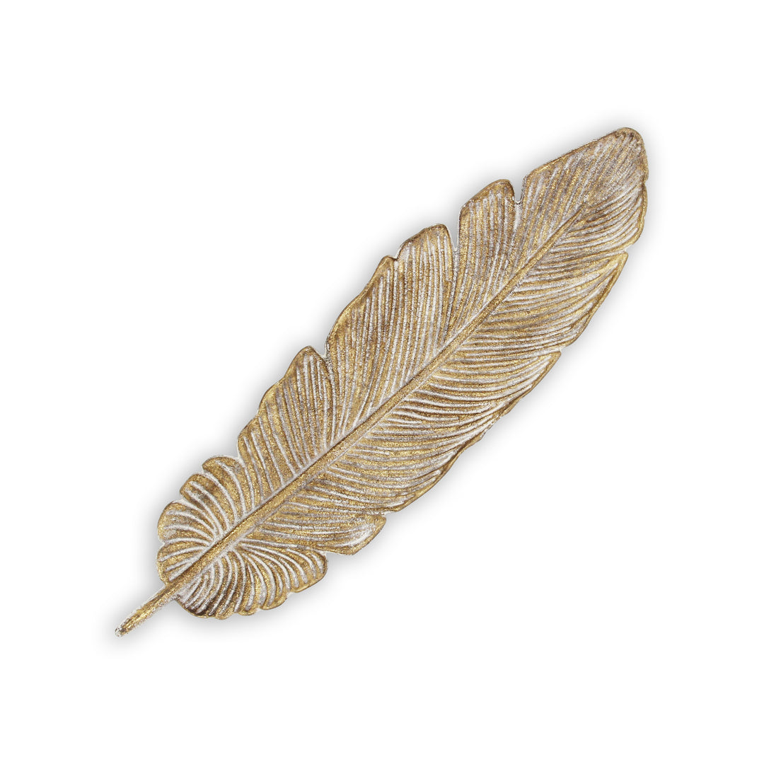 5171 - Eben Gold Cast Iron Feather