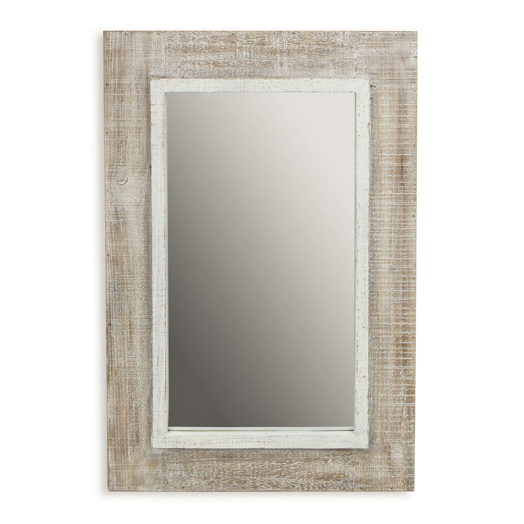 5189 - Cecilia Wood Framed Mirror