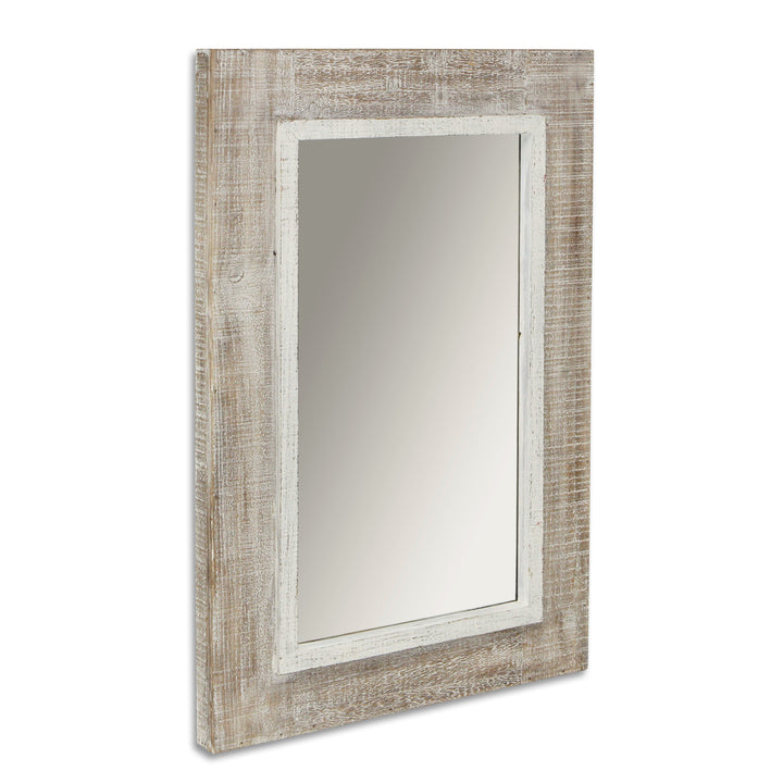 5189 - Cecilia Wood Framed Mirror