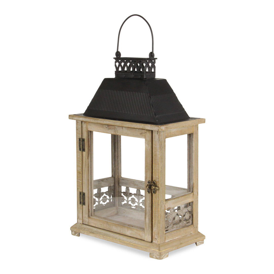 5279 - Myron Wooden Lantern