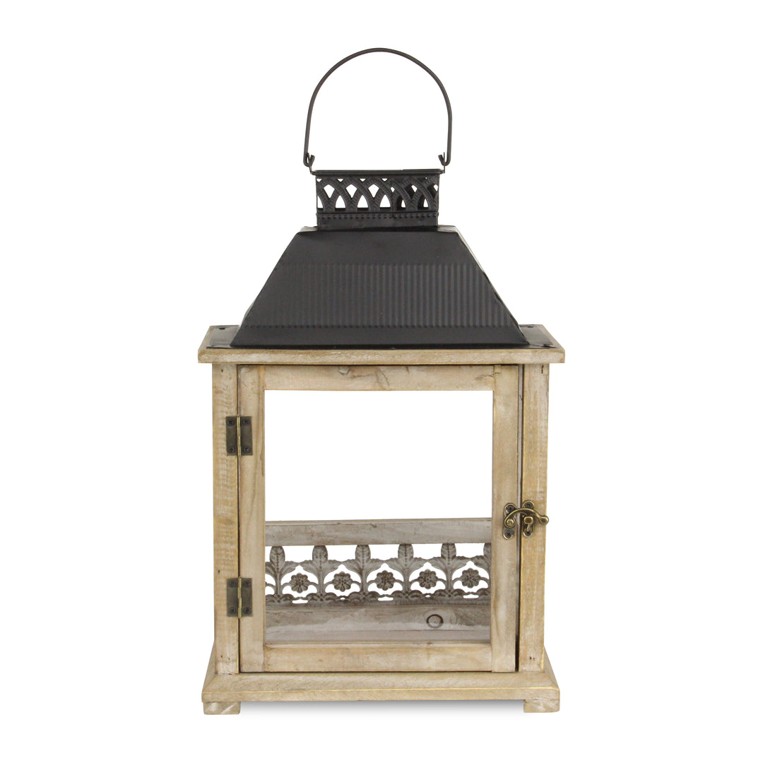 5279 - Myron Wooden Lantern