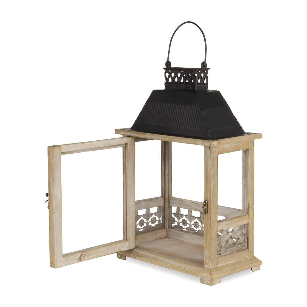 5279 - Myron Wooden Lantern