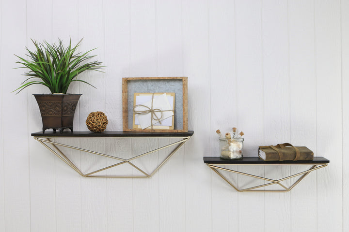 5373-2 - Everly Floating Shelves - Brown