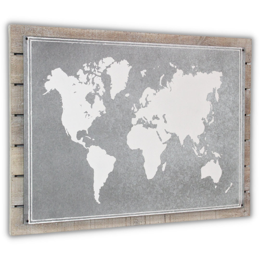 5431 - Oriana World Map Decor