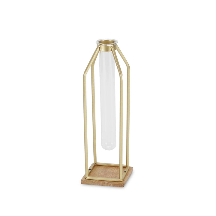 5483L-GD - Adrie Large Modern Stand - Gold