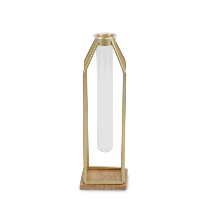 5483L-GD - Adrie Large Modern Stand - Gold