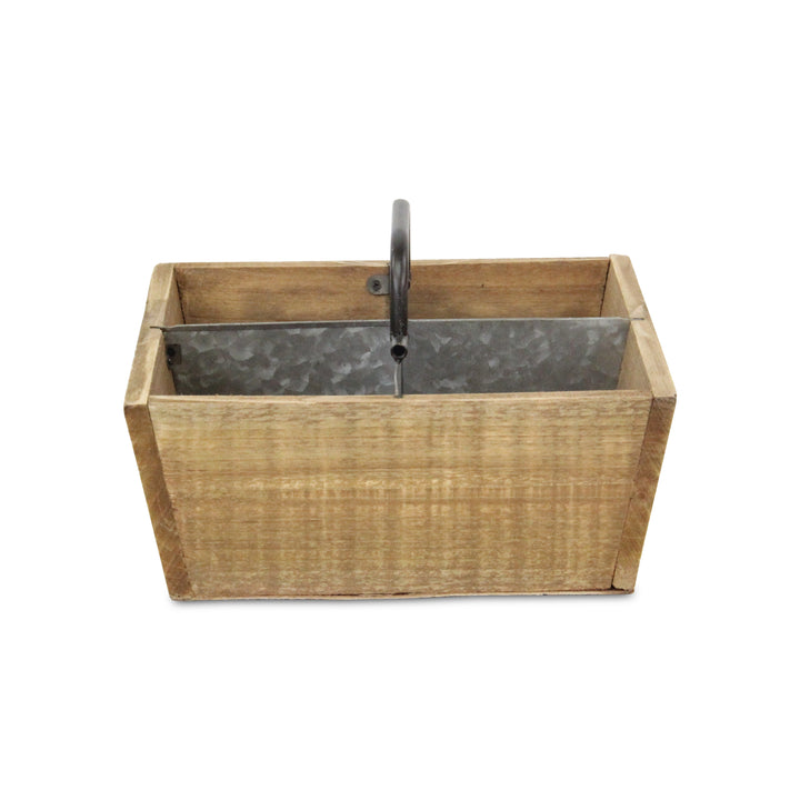 5563 - Renee 4 Slot Wood Caddy