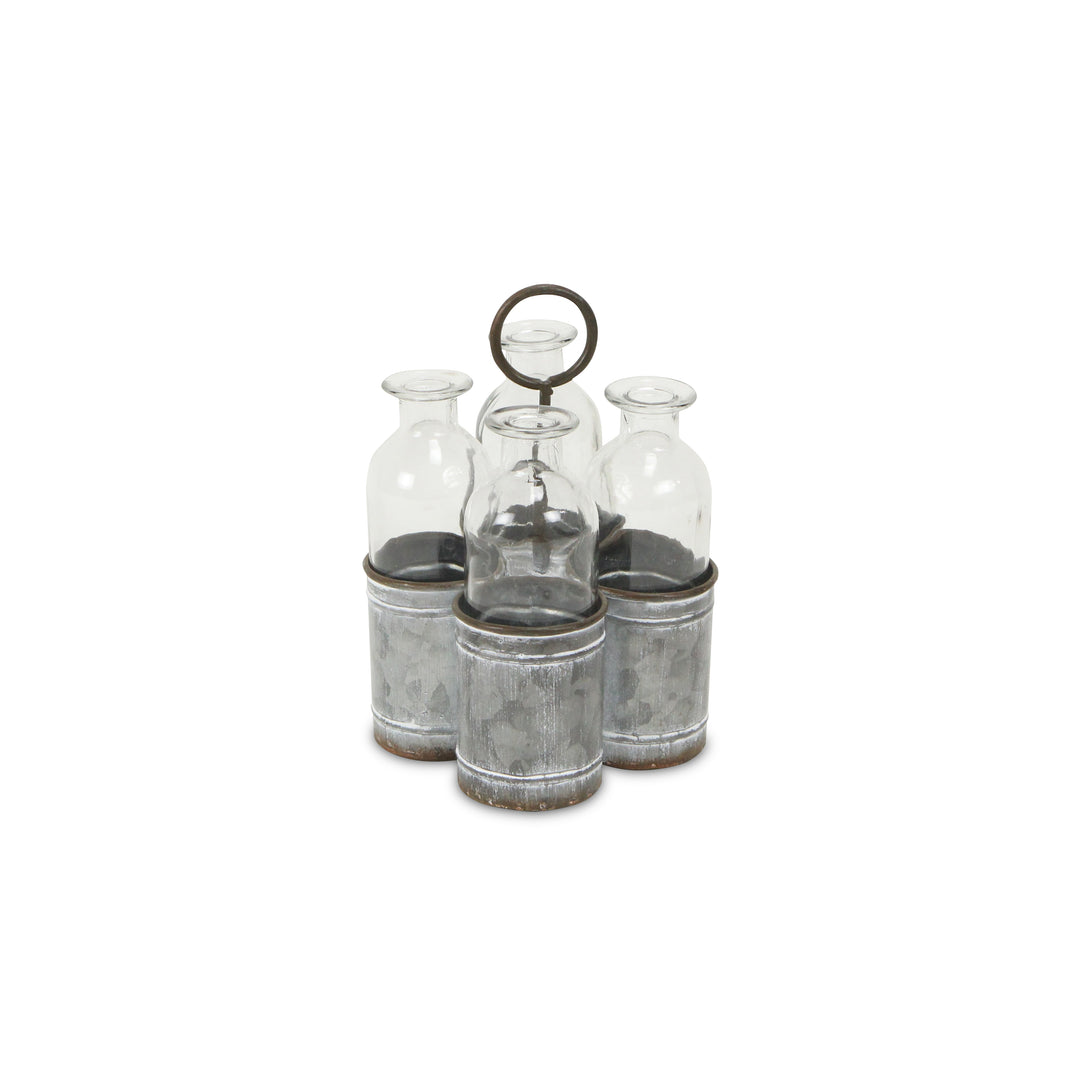 5567L - Sofia Metal Jar Holder