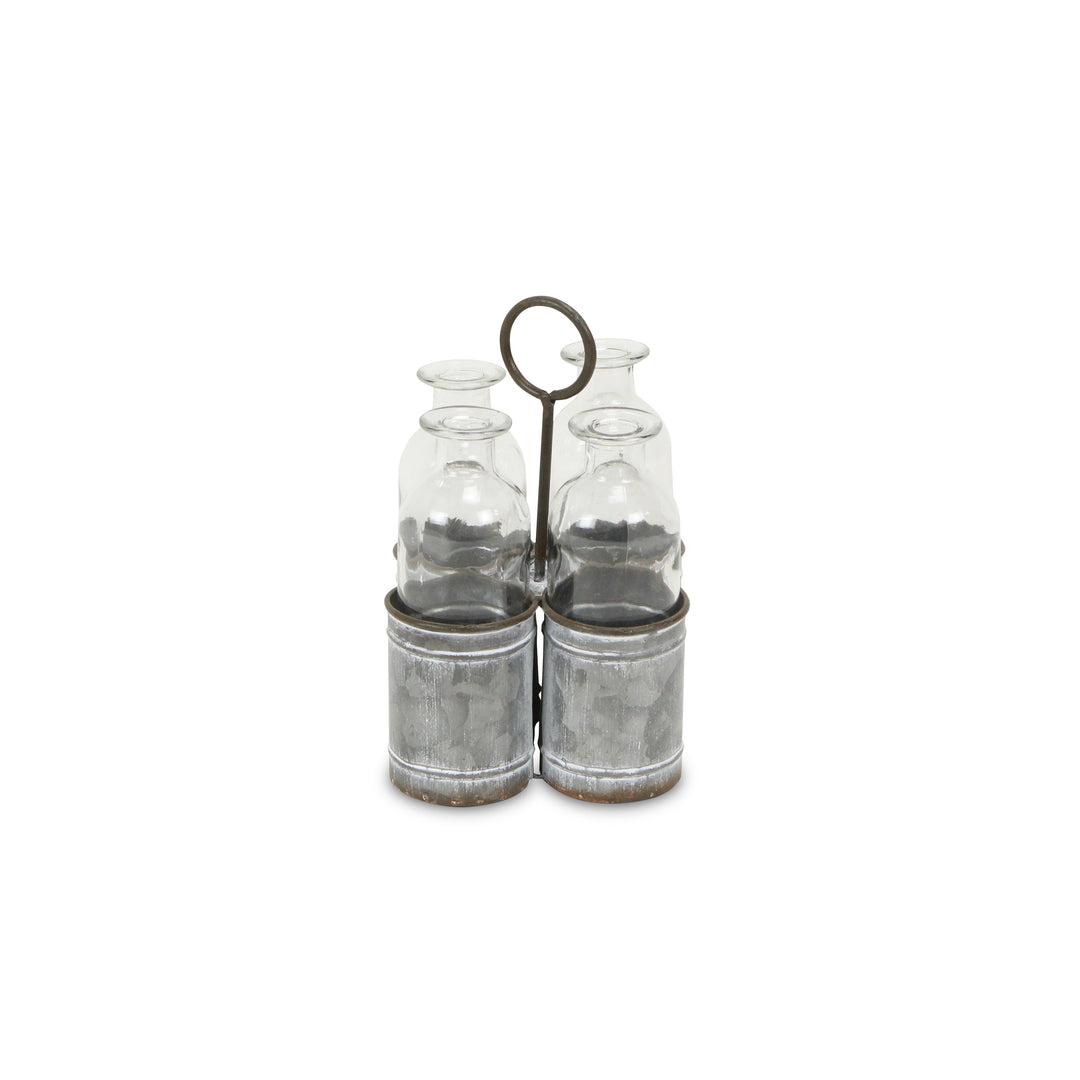 5567L - Sofia Metal Jar Holder