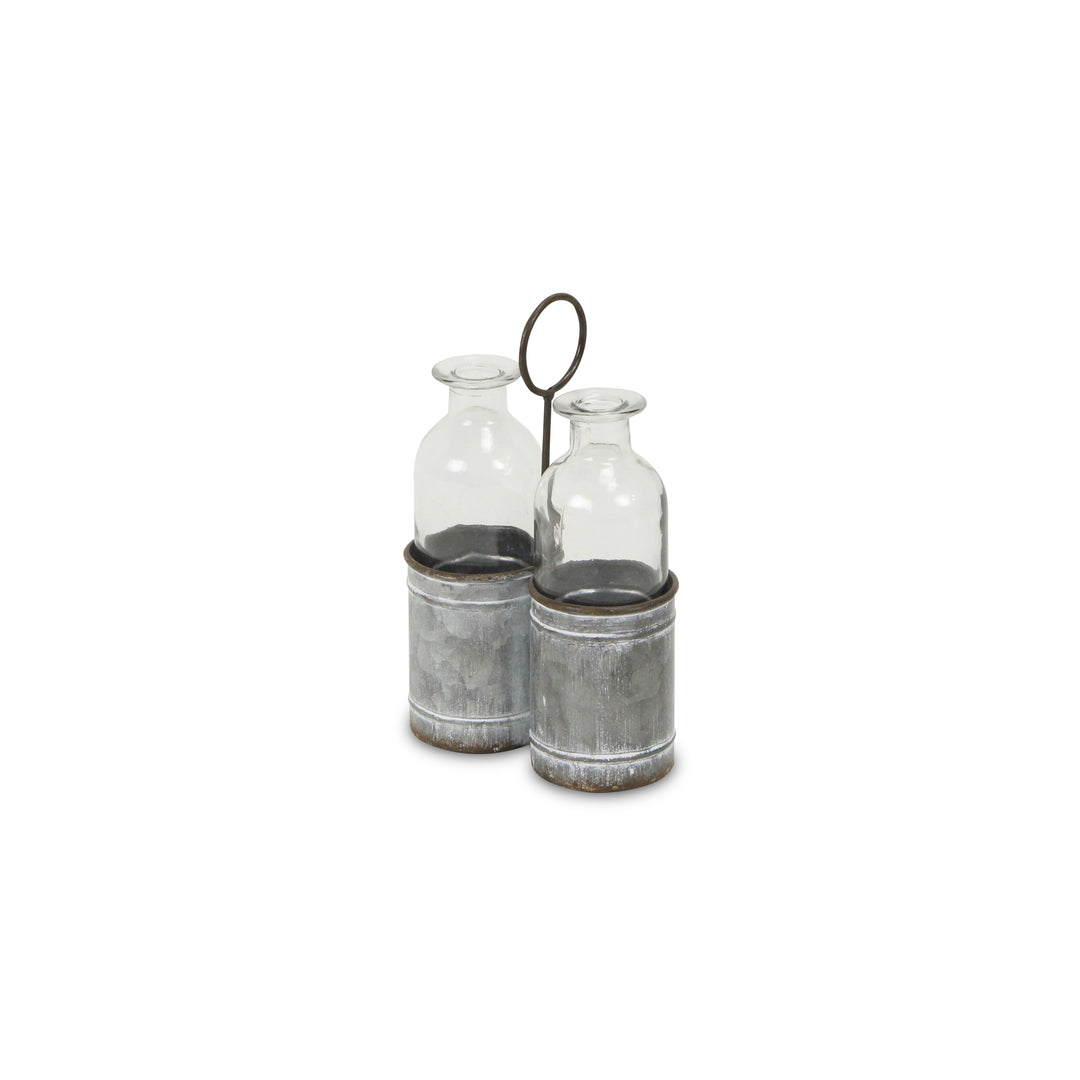 5567M - Sofia Metal Jar Holder