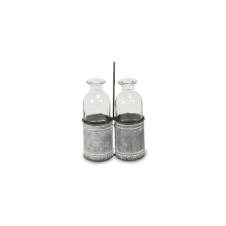 5567M - Sofia Metal Jar Holder