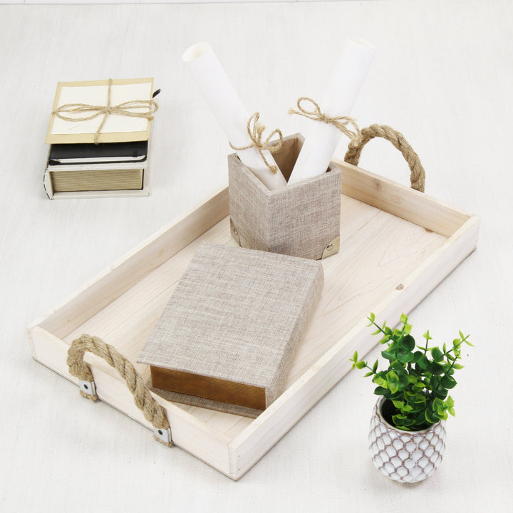 5599NT - Aba Natural Wooden Tray