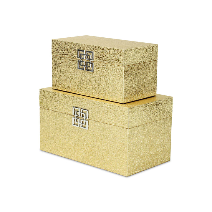 5627-2GD - Galena Gold Boxes