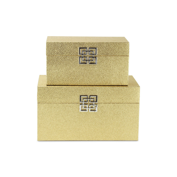 5627-2GD - Galena Gold Boxes