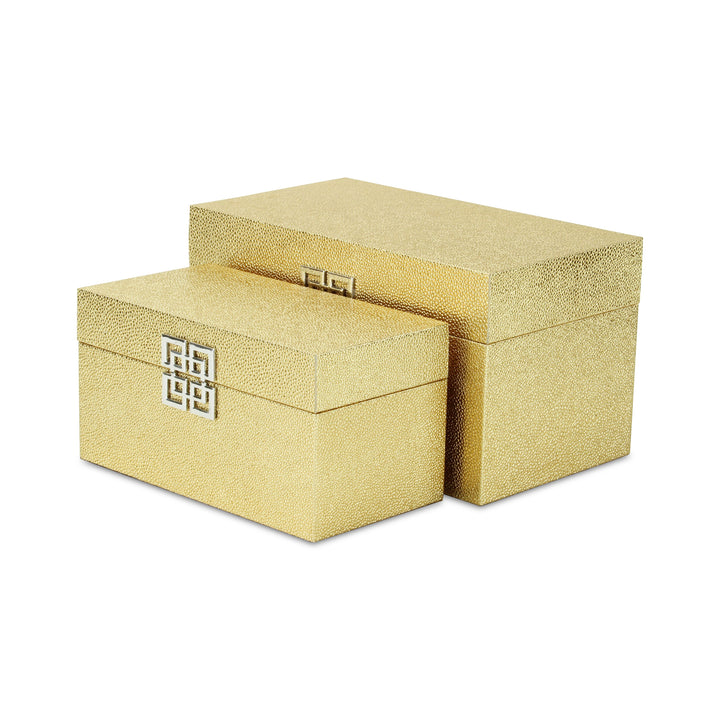 5627-2GD - Galena Gold Boxes