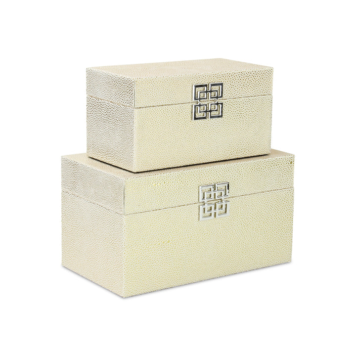 5627-2WTGD - Galena White Gold Boxes