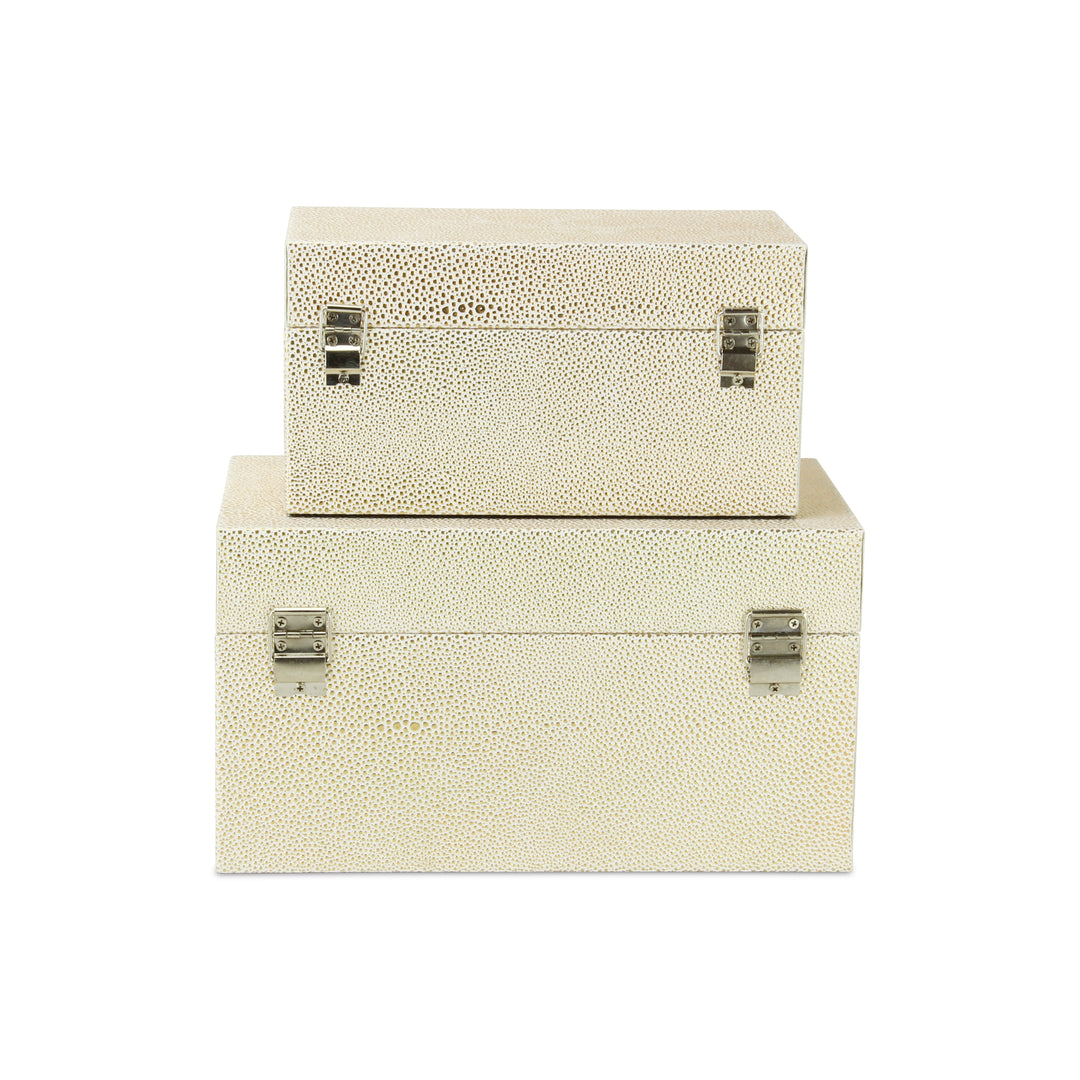 5627-2WTGD - Galena White Gold Boxes