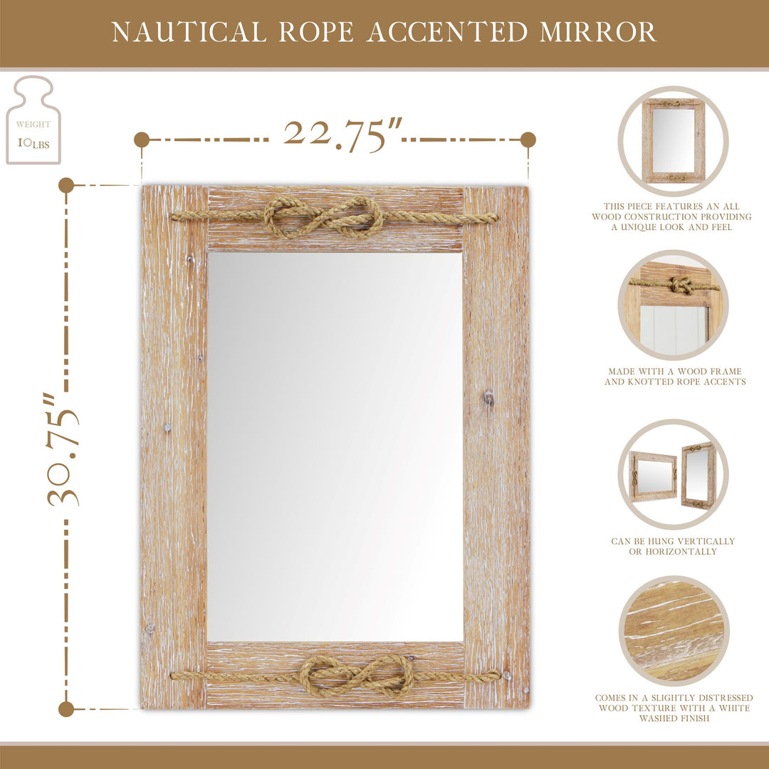 5653 - Ripplesong Wood Mirror