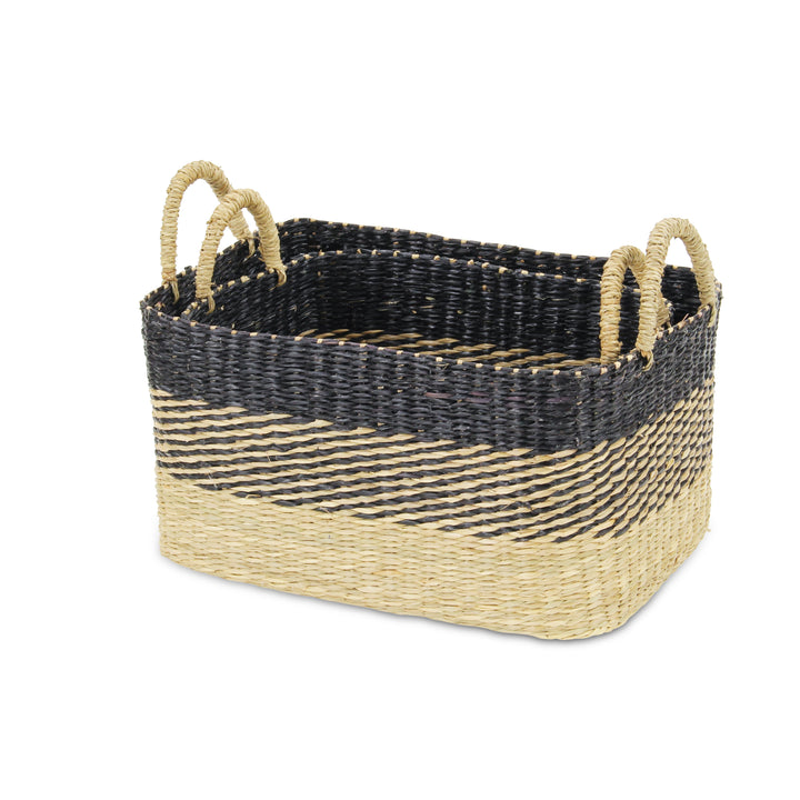 5672-2 - Galla Weave Basket Set